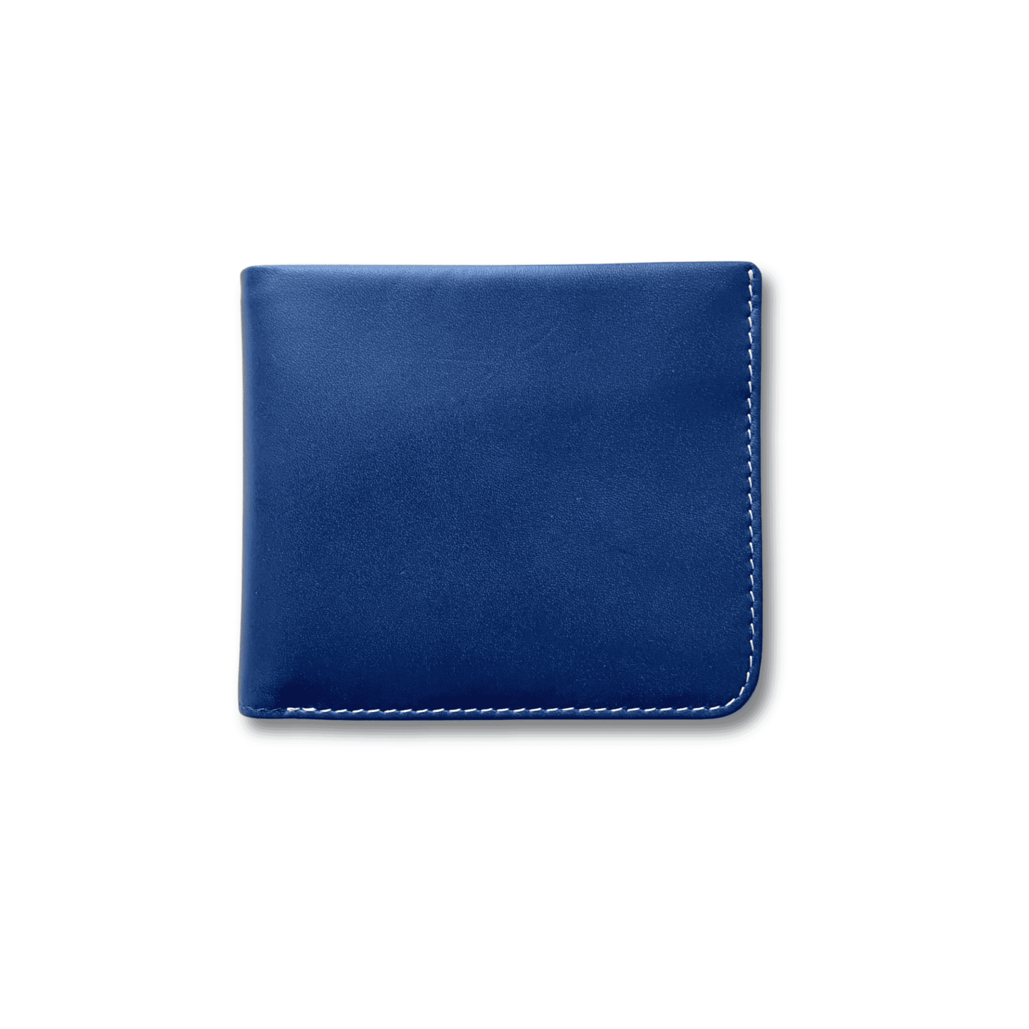 Personalised Navy Blue Leather Wallet- KALGHI