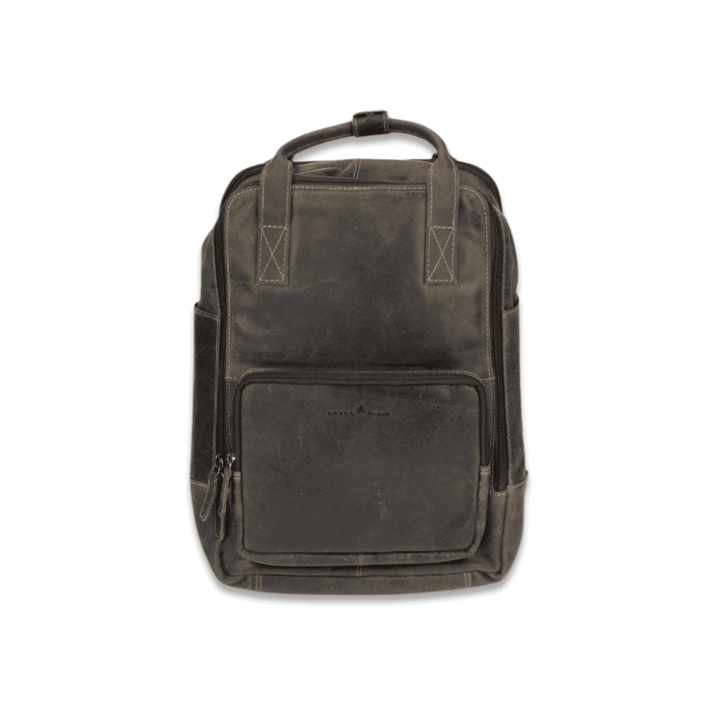 Leather Backpack Micky - Dark Brown