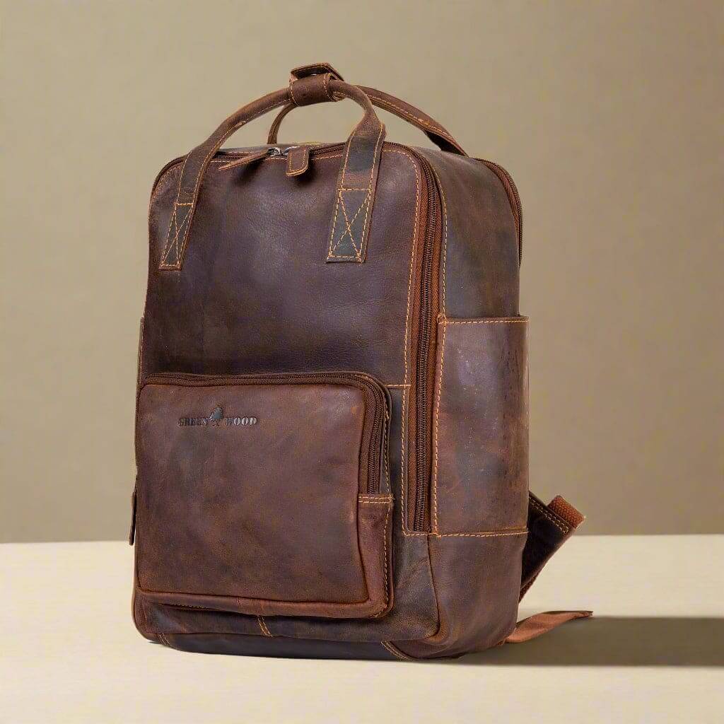 Leather Backpack - Micky Sandal Backpack KALGHI