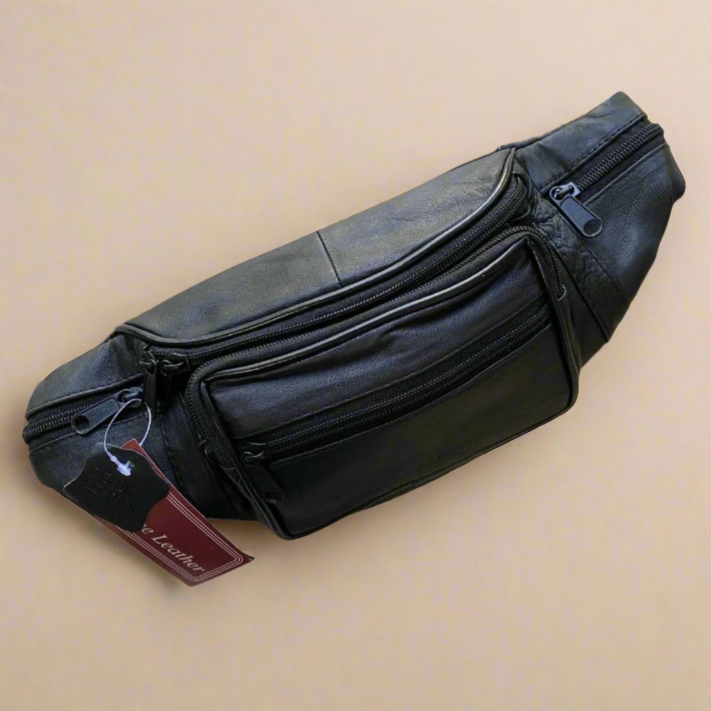 Mens leather fanny discount pack