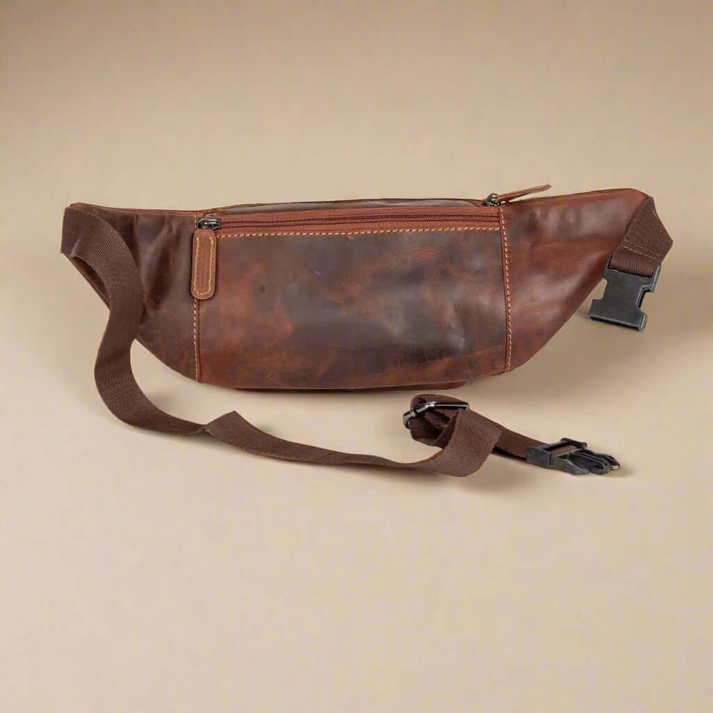 KALGHI Bum Bag Leather Bum Bag- Fanny Pack Sandal