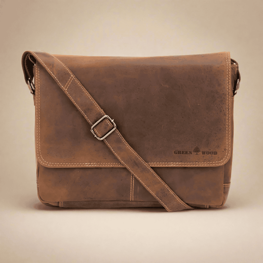 Leather Messenger Bag Sandal SATCHEL KALGHI