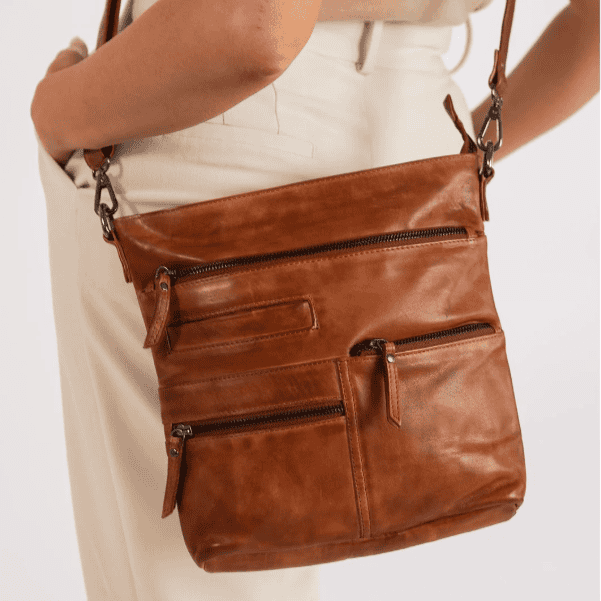 Stella Crossbody Leather Bag SATCHEL KALGHI