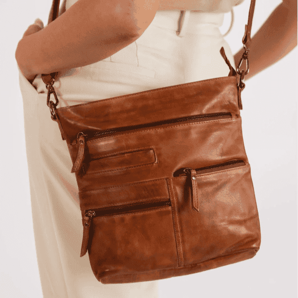 Stella Crossbody Leather Bag