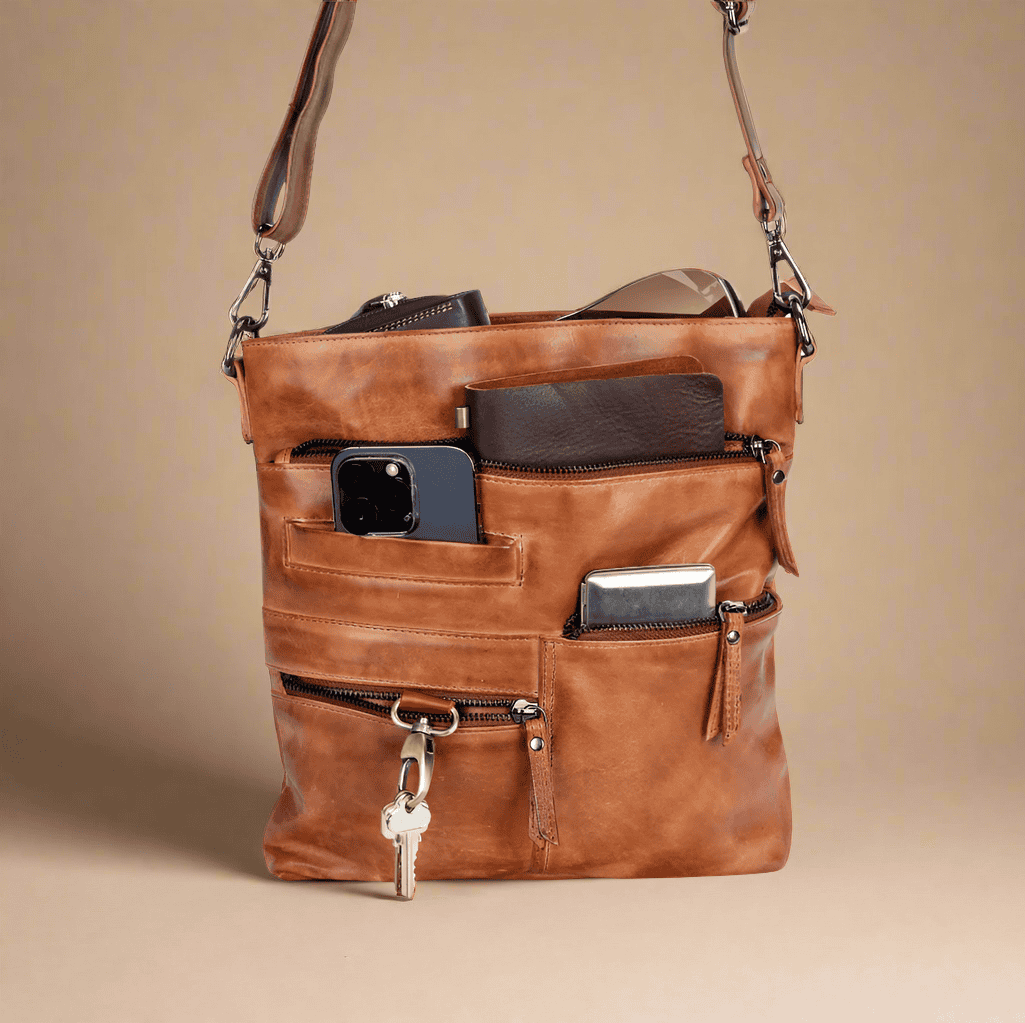 Stella Crossbody Leather Bag SATCHEL KALGHI