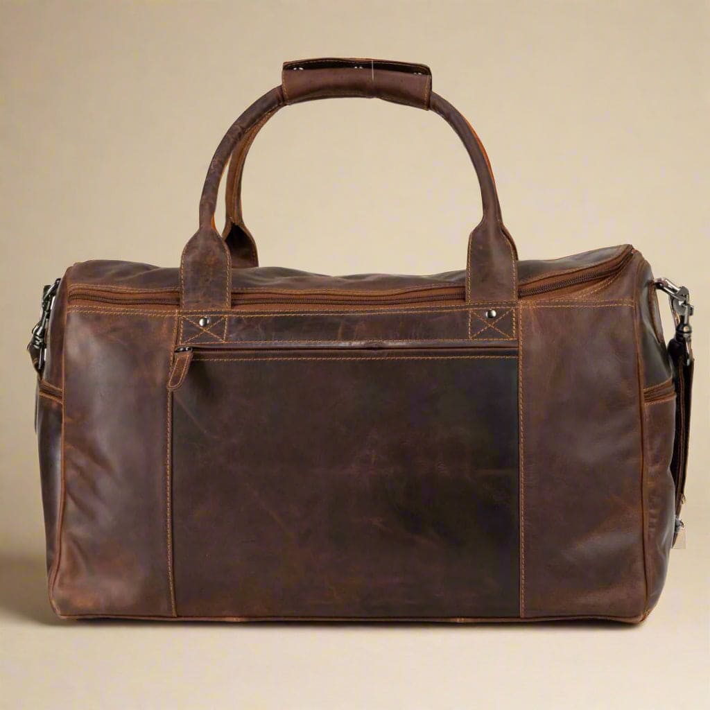 Leather Travel Bag Large - Sandal Travel Bag KALGHI