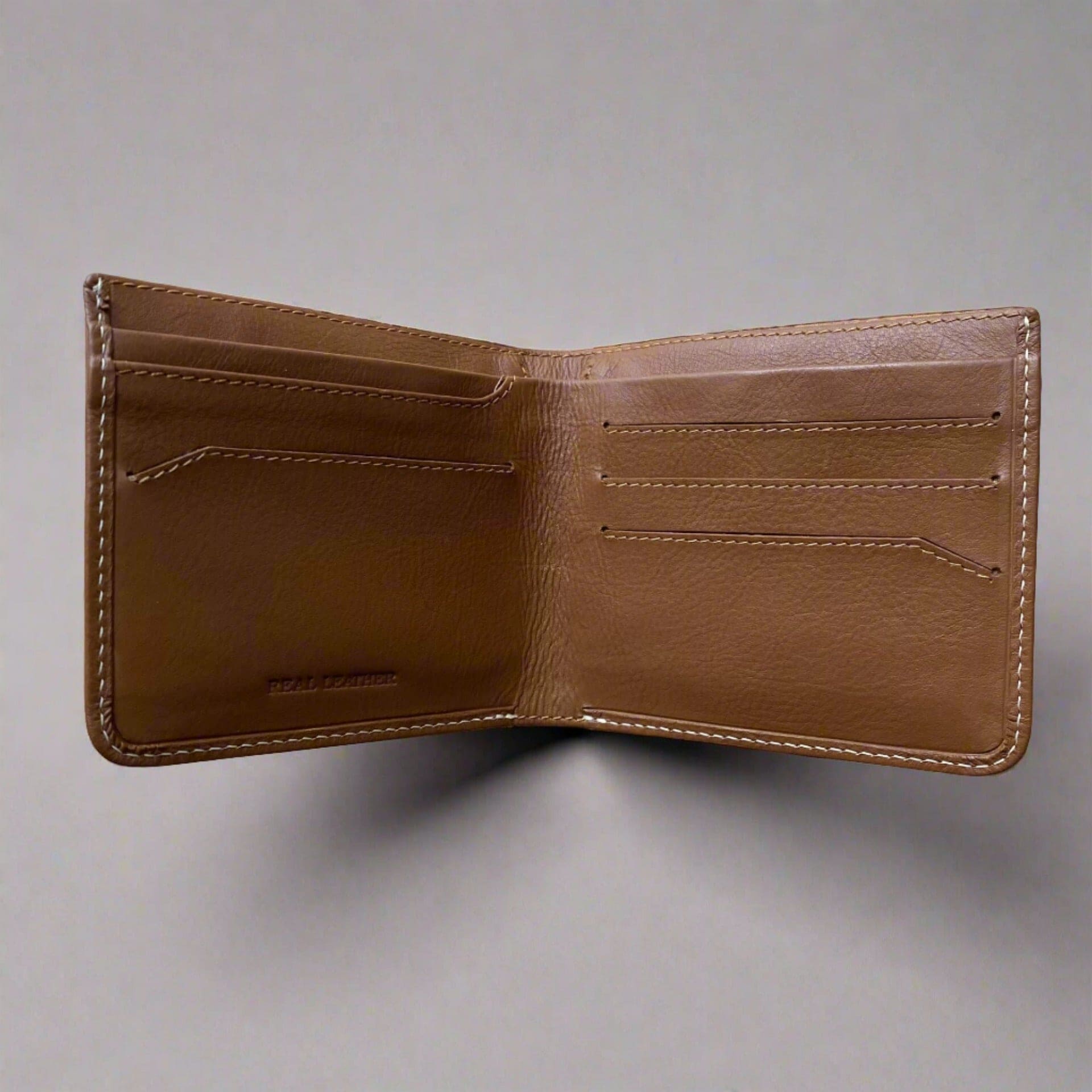 Personalised Tan Leather Wallet- KALGHI WALLET KALGHI   